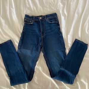 Zara Woman High Waisted Jeans